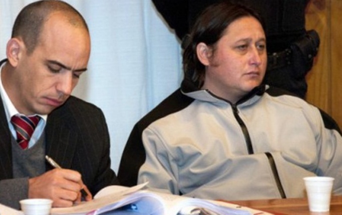 Neira durante el juicio por el asesinato de Pedro Ávalos.