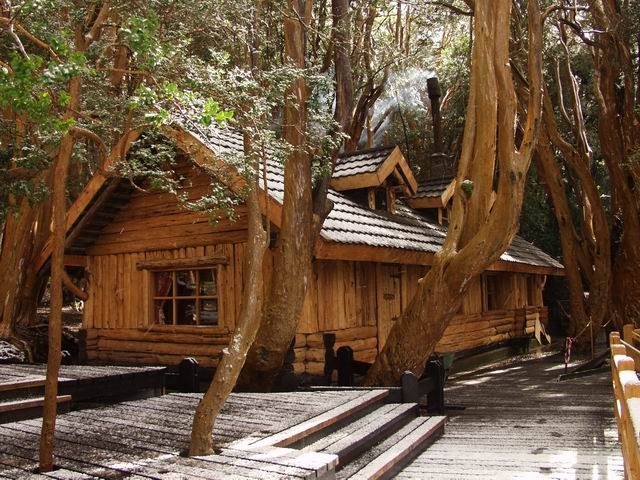 La casita del Bosque de los Arrayanes