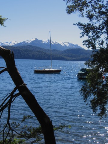 Navegando en el Nahuel Huapi