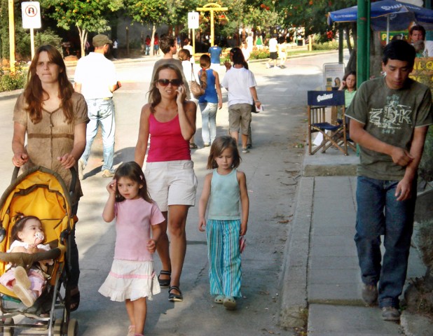 Paseo por la peatonal